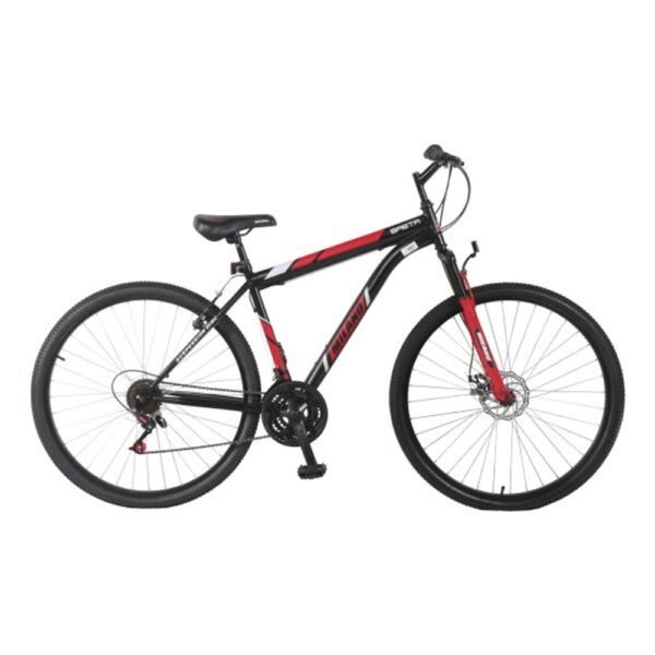 BICICLETA MILANO SAETA 24" SUSP. SWING ROJO