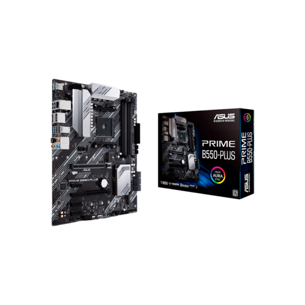 PLACA MADRE ASUS AM4 B550-PLUS PRIME S/R/HDMI/DP/2M2/DDR4/USB/ATX