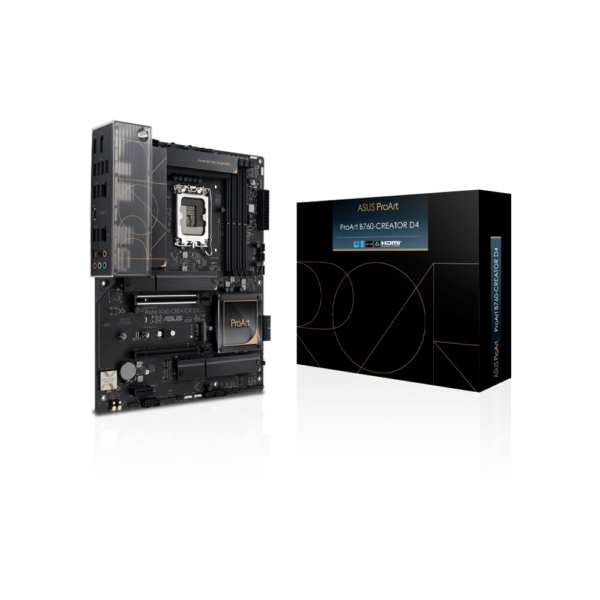 PLACA MADRE ASUS 1700 B760-CREATOR D4 PROART S/R/HDMI/DP/3M2/DDR4/USB/ATX