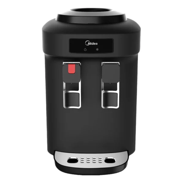 Dispenser De Mesa Midea Para Botellon 1654 Frio/Caliente. Color negro