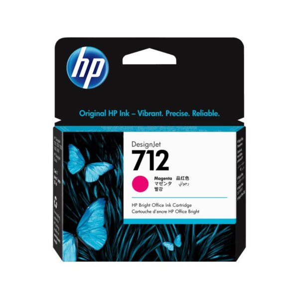 Tinta Hp  712 Magenta 3Ed68A 29Ml