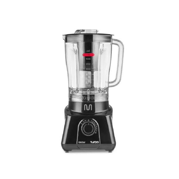 Licuadora Multilaser 2.6L Jarra Plastico C/Filtro 1000W 220V Negro Lq1002