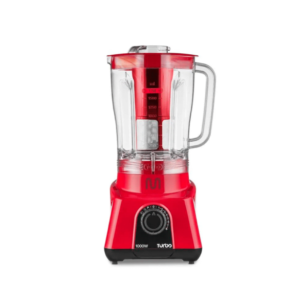Licuadora Multilaser 2.6L Jarra Plastico  C/Filtro 1000W 220V Rojo Lq1004