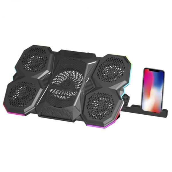 Soporte Cooler para Notebook Kvc-586 5 Ventiladores