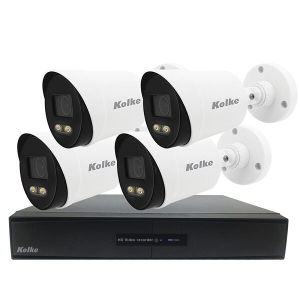 KIT 8 CANALES 2.0MP FULL HD COLORVU KUK-445