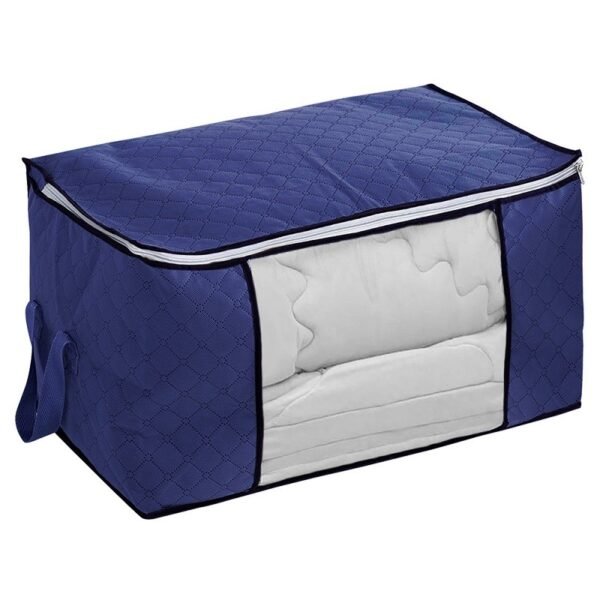 Caja Organizadora Con Visor Decoteam Azul