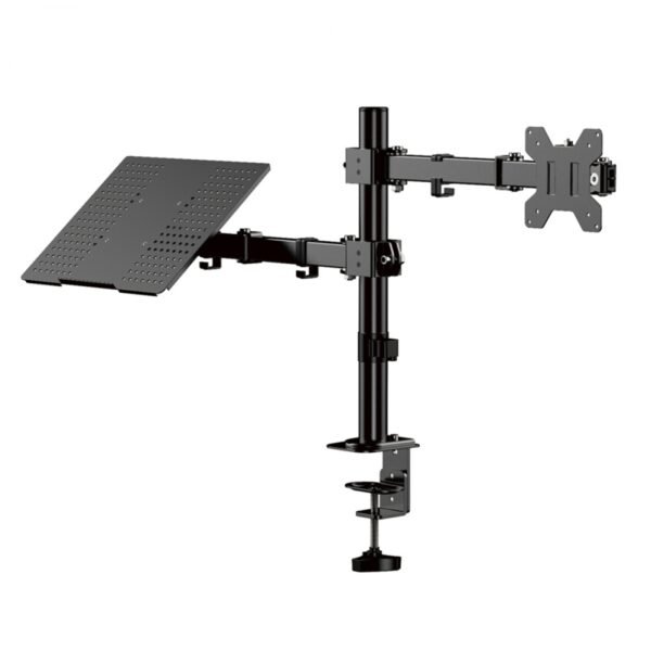 Soporte Dos Brazos Monitor Y Notebook Kvs-599