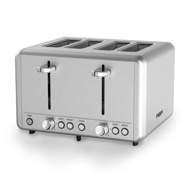 Tostadora Nappo Metalica 4 Tostadas Net-125