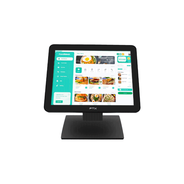 MONITOR TOUCH FTX 19" CAPACITIVE MT19V2 VGA/HDMI/USB/1JACK CON BISEL/5MS