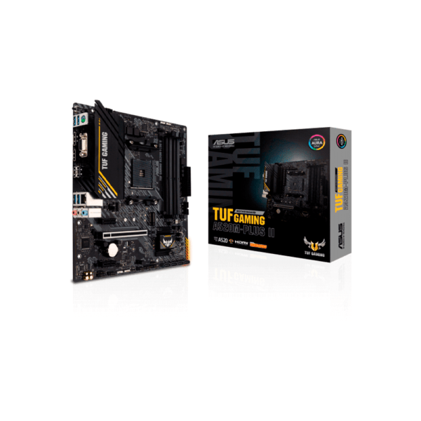 PLACA MADRE ASUS AM4 A520M-PLUS II TUF GAMING V/S/R/HDMI/DP/M2/DDR4/USB/MATX