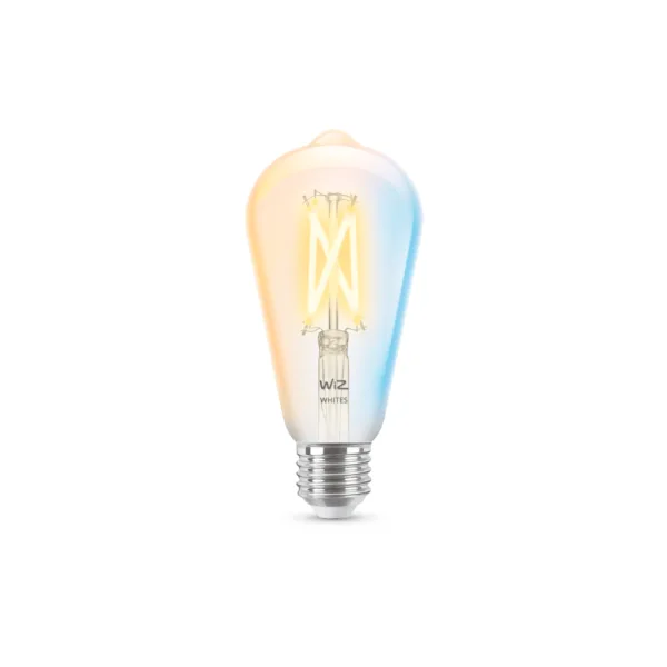 Iot Wiz Foco Blanco Filamento Transparente 220V 7W St64 E27 Calida/Fria