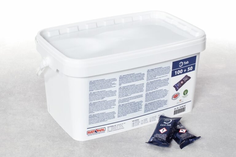 Pastilla De Mantenimiento Rational Care-Tabs. Balde Cont 150 Unid-56.00.562