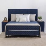 Sommier Matrimonial Nogal Relax 140X190 Juego Completo