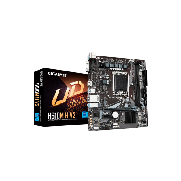 PLACA MADRE GIGABYTE 1700 H610M H V2 DDR5 V/S/R/HDMI/M2/USB3.2/MATX