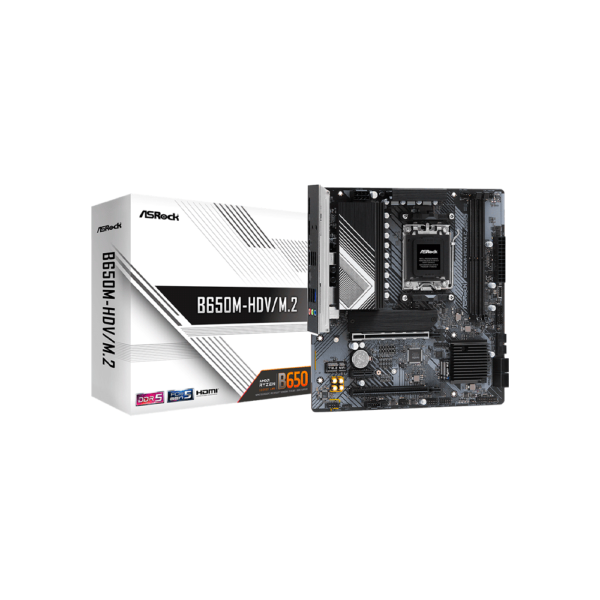 MB AM5 B650M-HDV/M.2 DDR5 ASROCK S/R/HDMI/DP/2M2/USB3.2/MATX