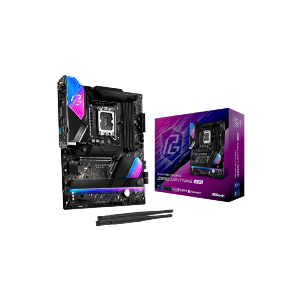 MB 1851 Z890 LIGHTNING WIFI DDR5 ASROCK S/R/HDMI/4M2/THUNDERBOLT/ATX