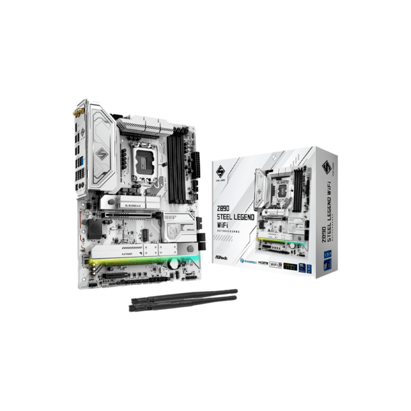 MB 1851 Z890 STEEL LEGEND WIFI DDR5 ASROCK S/R/HDMI/4M2/THUNDERBOLT/AT
