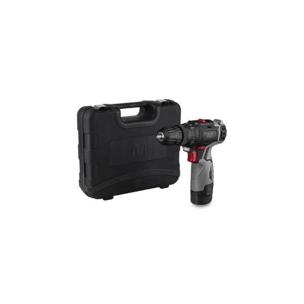 TALADRO Y DESTORNILLADOR MULTILASER FE074 12V RECARGABLE + MALETA BIVOLT