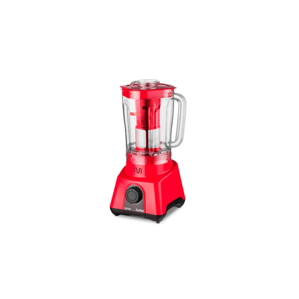 LICUADORA MULTILASER 2.6L JARRA PLASTICA C/FILTRO 1200W 220V ROJO LQ1204