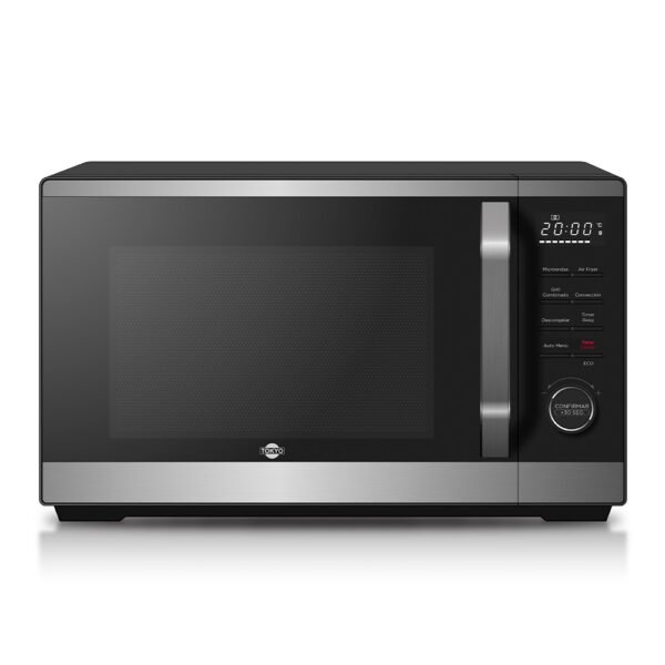 Microondas Airfryer + Grill Tokyo 23 Lts. Interior Acero Inox Pantalla Led 1.300
