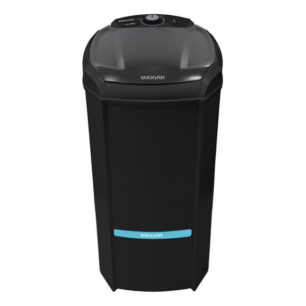 Lavarropa Lavamax Eco Suggar 15Kg Negro