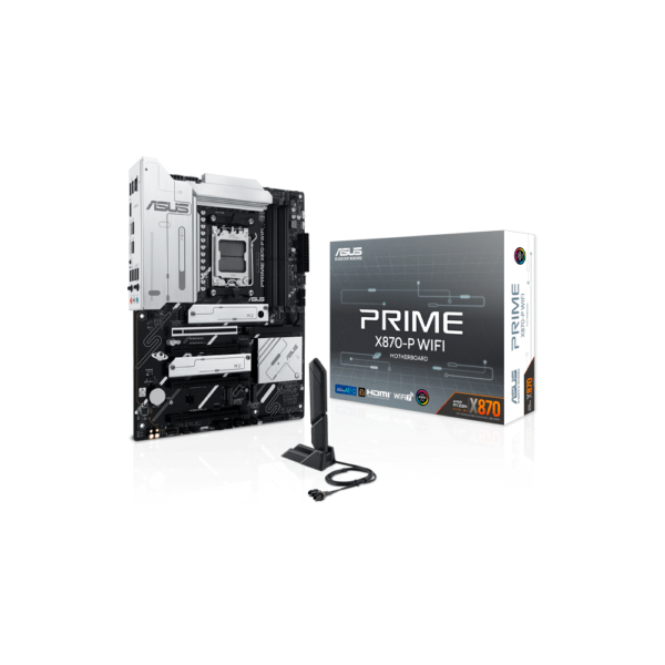 PLACA MADRE AM5 X870-P WIFI PRIME DDR5 ASUS S/R/HDMI/4M2/USB4/ATX