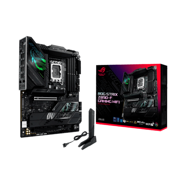 PLACA MADRE 1851 Z890-F GAMING WIFI ROG STRIX DDR5 ASUS S/R/HDMI/DP/5M2/USB3.2/ATX