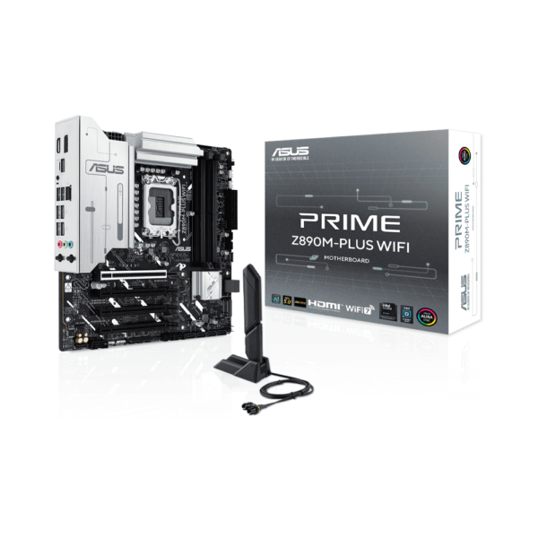 PLACA MADRE 1851 Z890M-PLUS WIFI PRIME DDR5 ASUS S/R/HDMI/DP/3M2/MATX