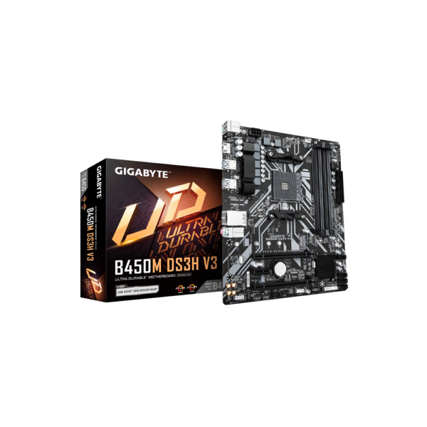 PLACA MADRE AM4 B450M DS3H V3 GIGABYTE S/R/HDMI/M2/USB3.2/DDR4/MATX