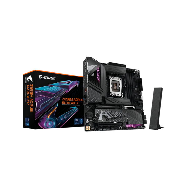 PLACA MADRE 1851 Z890M A ELITE WIFI7 DDR5 GIGABYTE S/R/DP/3M2/USB4/MATX